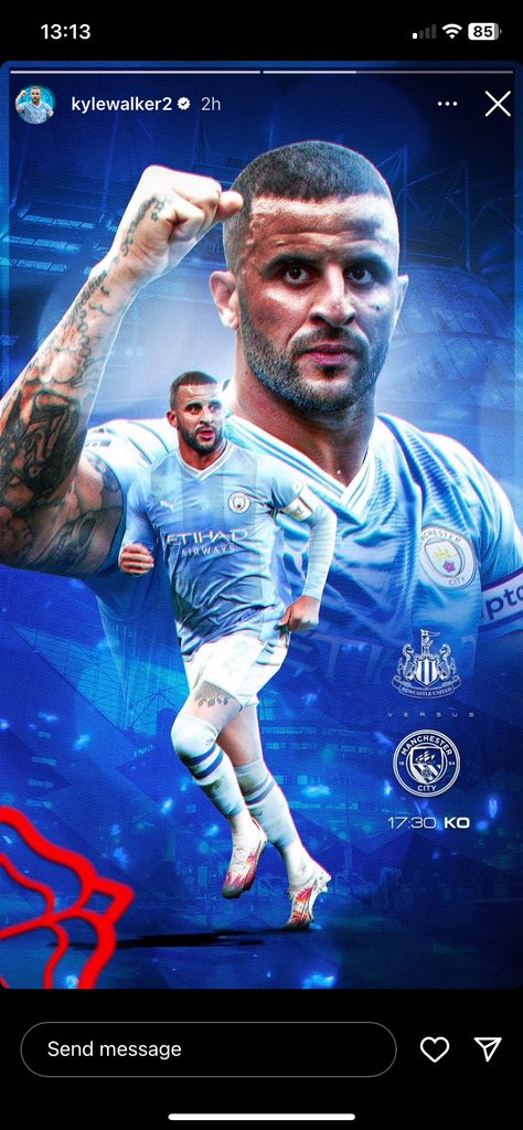 Recent works for Kyle Walker 🎨