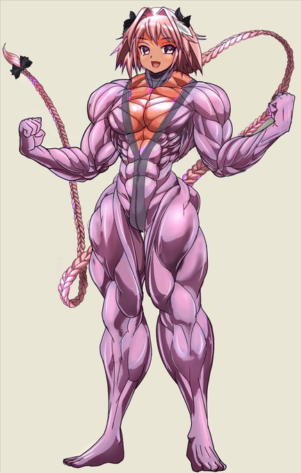 #あなたが描く男性がみたい
ムキムキなアストルフォ君w
以前描いた絵のコスチュームをイメージカラー寄りにしてみました。 