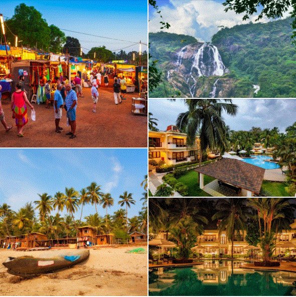 14 NIGHTS GOA DEAL 
30th October 2024
14 nights  -  Bed &amp; Breakfast
Sonesta Inns Goa, Luxury Room
London Heathrow - £1469 per person 
Manchester or Edinburgh - £1559 per person
1 piece checked luggage per person
Deposit - £100 per person 
Prices are pp based on 2 sharing.