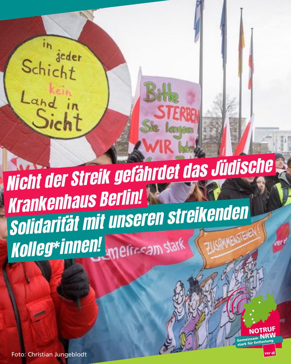 ver.di Unikliniken NRW tweet media