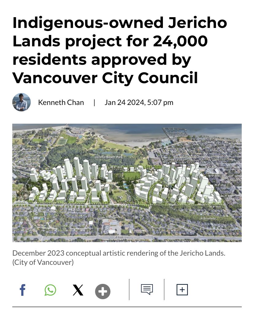 pushtheneedle's tweet photo. tired: indigenous land acknowledgements

wired: zoning exemption to build 24,000 homes on tribal land https://t.co/ETWJbaGyjE