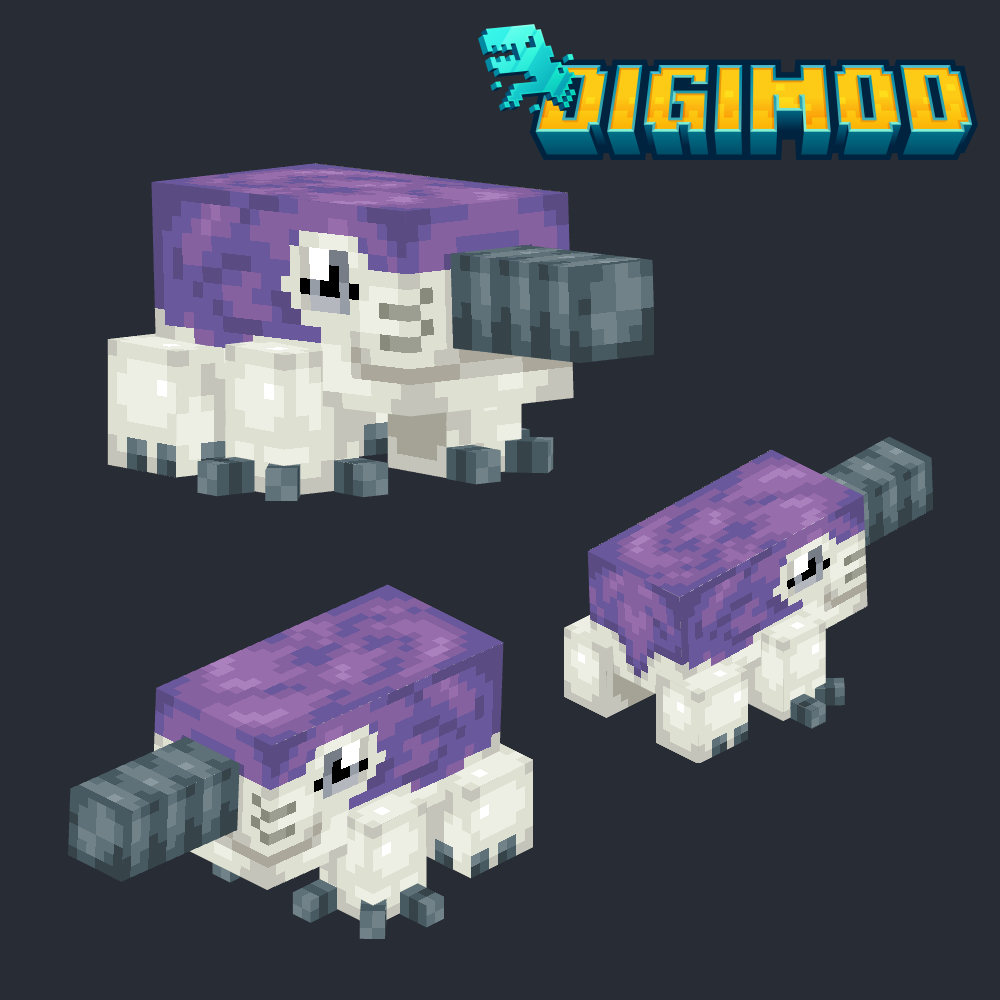 themodderG's tweet photo. after the mamemon reveal, today we have a calmer one, Gabumon got his first evo! Drimogemon! https://t.co/3mPXOaexYu