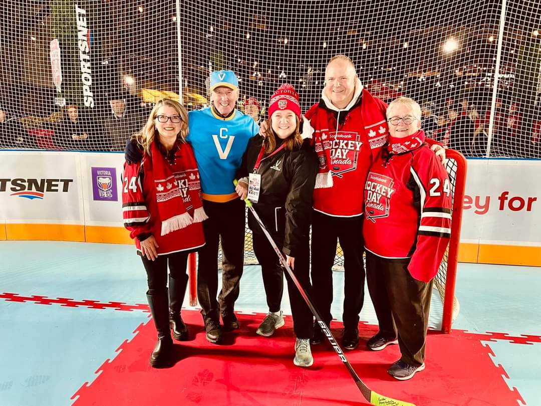 Scotiabank Hockey Day in Canada 2024🏒🇨🇦 Victoria BC