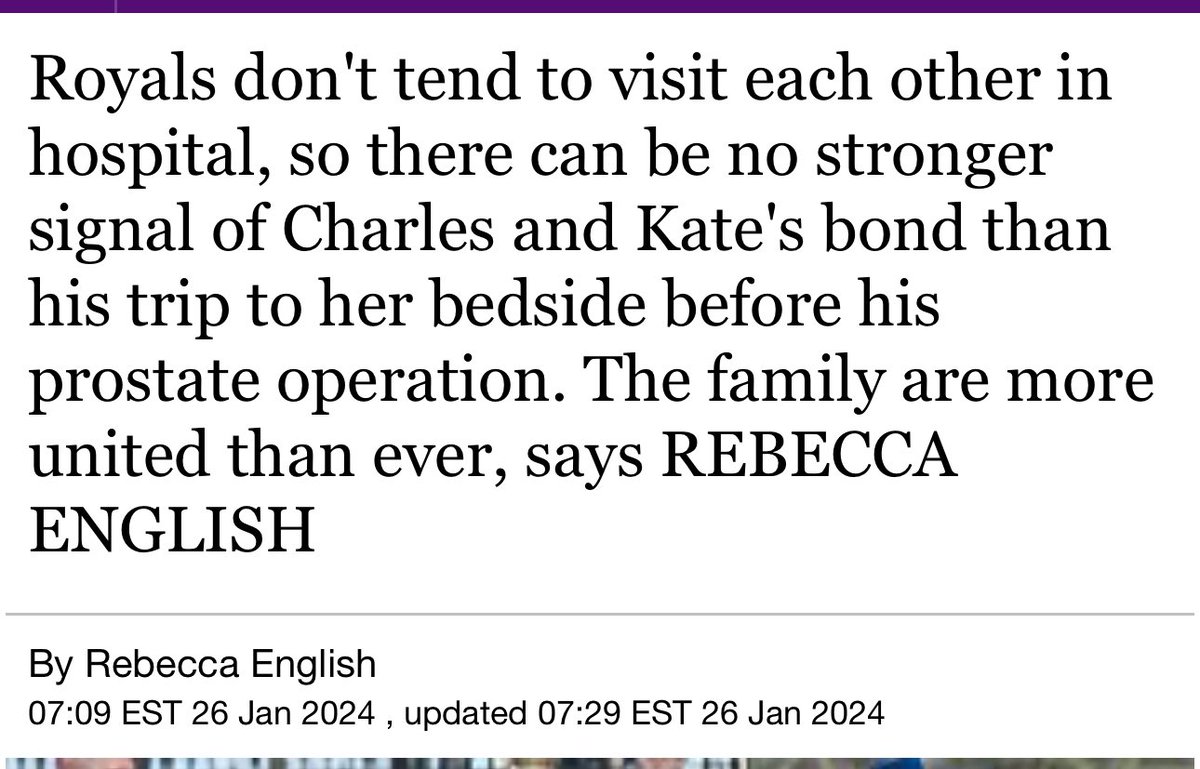 Peggy refuses to visit #KateMiddleton in hospital. So here comes the U.K. Press’ new narrative: “It’s un-royal to visit a family member in hospital.” Can’t make this sh*t up, guys. LOL. 🤣🤣 #ThePrinceOfPegging #PrinceWilliam #WhereIsWilliam #ThePrinceOfWales #PrincessCatherine