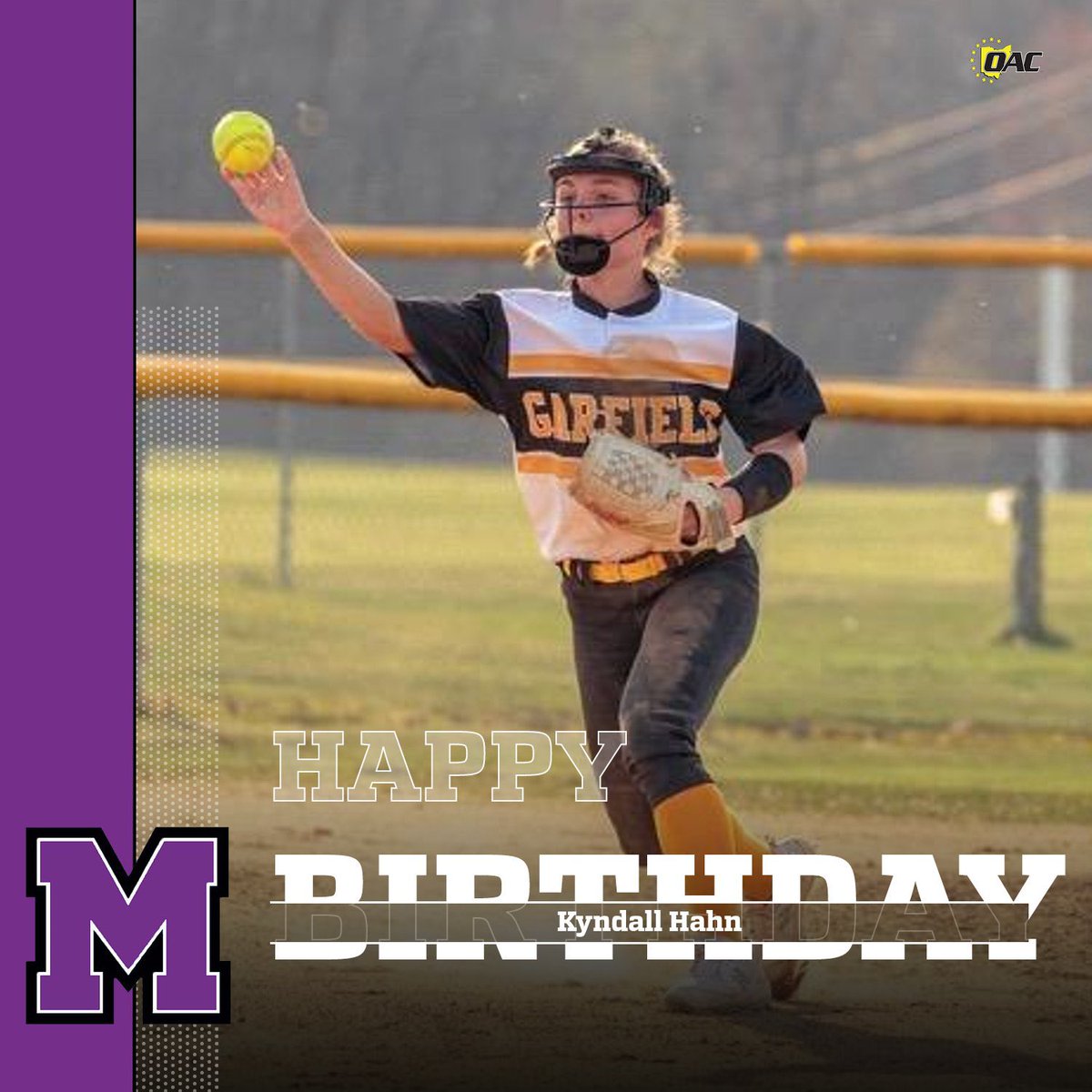 Happy Birthday to freshman Kyndall Hahn! Enjoy your day 💜