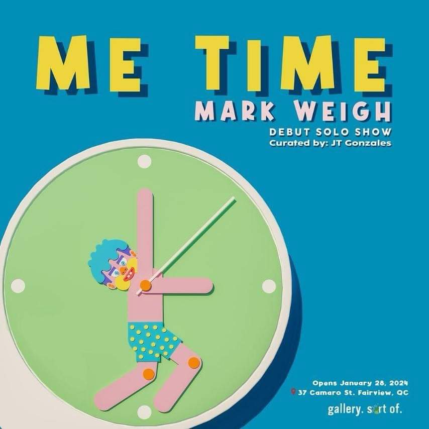 Me Time marks Mark's debut solo exhibition, and gallery. sort of. is delighted to host this exploration of color, calm, and creative energy. The exhibition opens its doors at 4:00 pm on January 28, 2024, promising to captivate art enthusiasts and newcomers alike.
