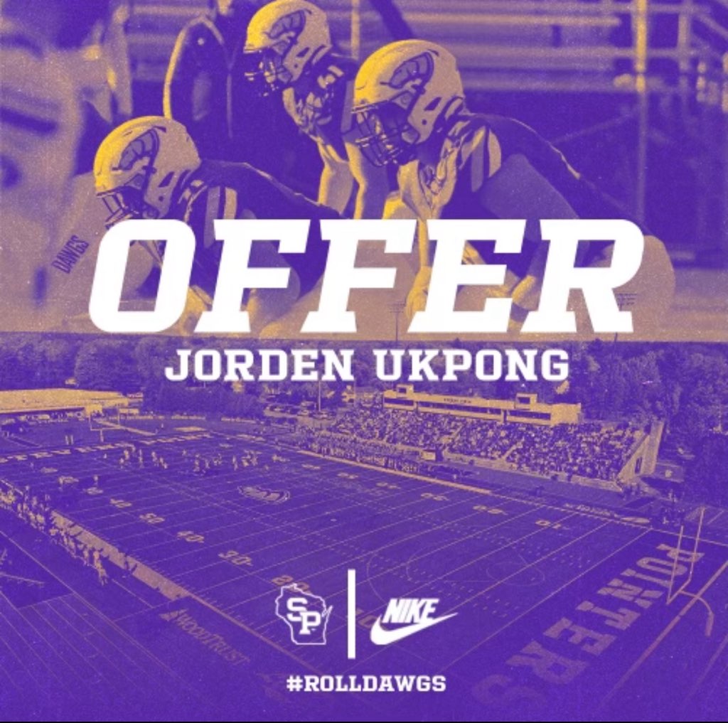 After a great visit at UWSP I am excited to say I have been offered a roster spot <a href="/UWSPFootball/">UWSP Football</a>. Thank you <a href="/CoachVenne/">Coach Venne</a> and <a href="/CoachAArcher/">𝙰𝚄𝚂𝚃𝙸𝙽 𝙰𝚁𝙲𝙷𝙴𝚁</a>.
