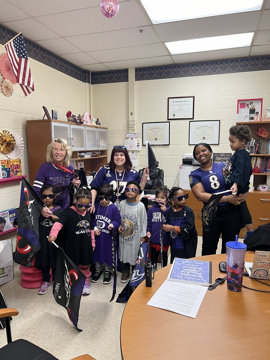 Jodi Postol (@postol4prek_tcs) on Twitter photo Ms. Postol's 3s class is pumped up for Purple Friday! <a href="/Ravens/">Baltimore Ravens</a> @_derrienTCS <a href="/MrsRothTCS/">Monica Roth</a> @Ms_Lundy2 #RavensFlock Ms. Postol's 3s class is pumped up for Purple Friday! <a href="/Ravens/">Baltimore Ravens</a> @_derrienTCS <a href="/MrsRothTCS/">Monica Roth</a> @Ms_Lundy2 #RavensFlock
