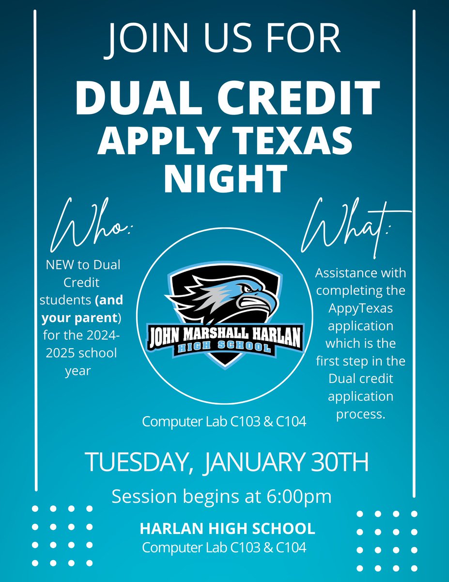 Harlan Student Success Advisors tweet media