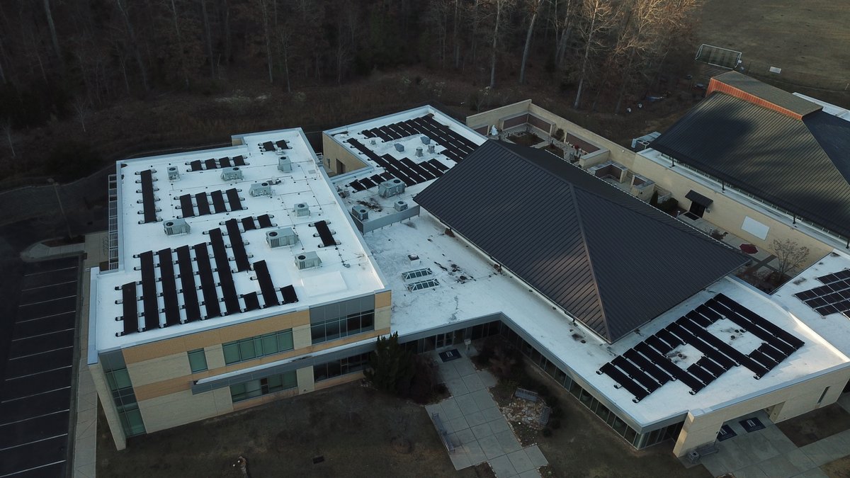 St. Thomas More has an Environmental Stewardship Committee that is committed to the reduction of energy use. Yes Solar was able to help with this goal of reduced energy use when we installed their 64.68 kW rooftop system. 
hubs.la/Q02gQLnK0