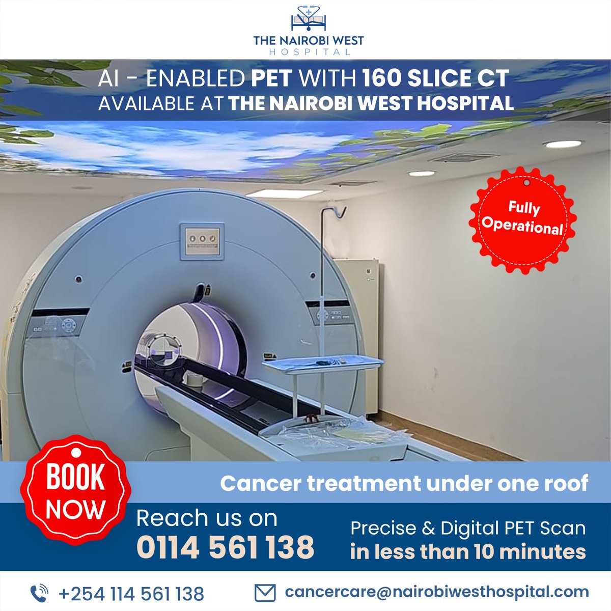 We have unveiled advanced AI-enabled PET/CT imaging technology, becoming the 3rd facility in the region to do so. Digital PET/CT scan, utilizing artificial intelligence, enhances the diagnosis &treatment of cancer, neurological disorders, heart conditions, & other diseases../1