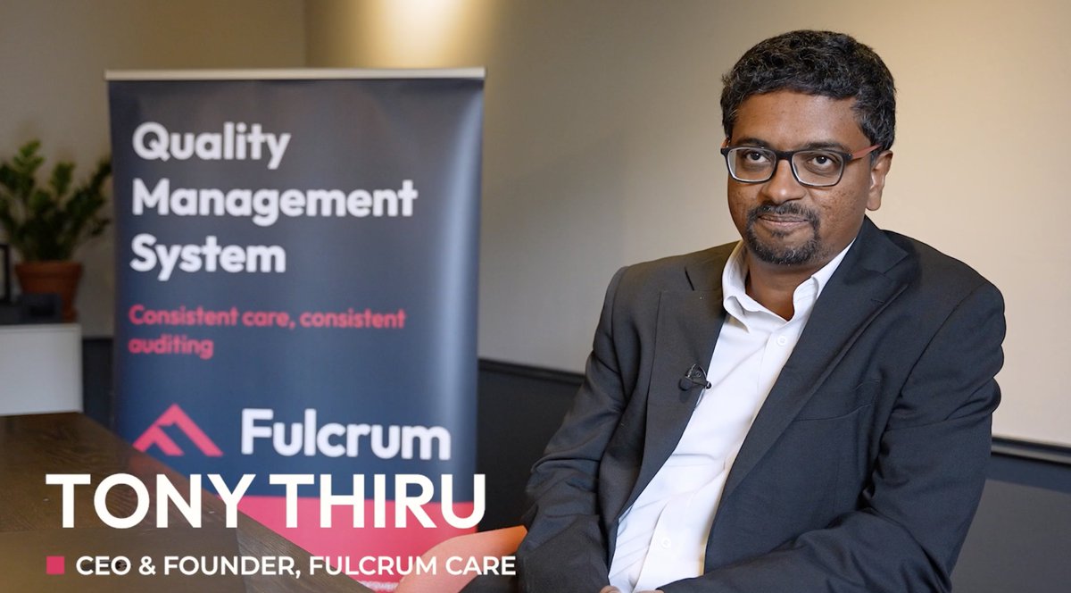 Are you worried about your next inspection from the CQC? 😟 We're experts at Fulcrum and are here to ensure you're prepared ahead of time! 👊 Book an informal chat with our CEO, Tony Thiru, about how we can help you 👉 brnw.ch/21wGqpd #FulcrumCare