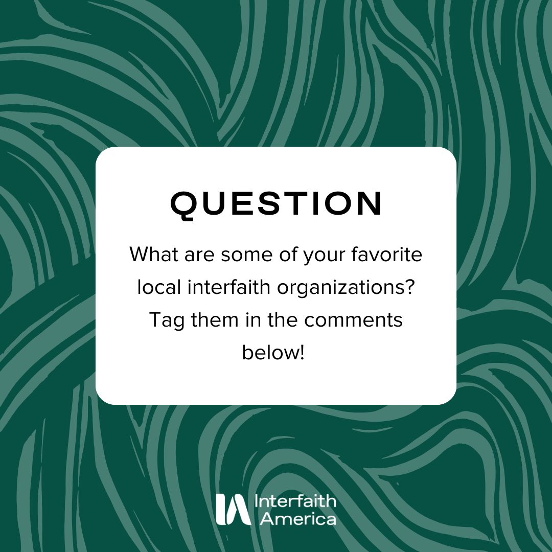 interfaithusa's tweet photo. It's time for this week's #EngageAndExplore question. 

Take a moment and let us know your thoughts on this week's question in the comments below! 
.
.
.
#InterfaithAmerica #Interfaith #Pluralism #BuildBridges #HigherEd #QandA #Multifaith #Democracy https://t.co/vkeRtQfTtx