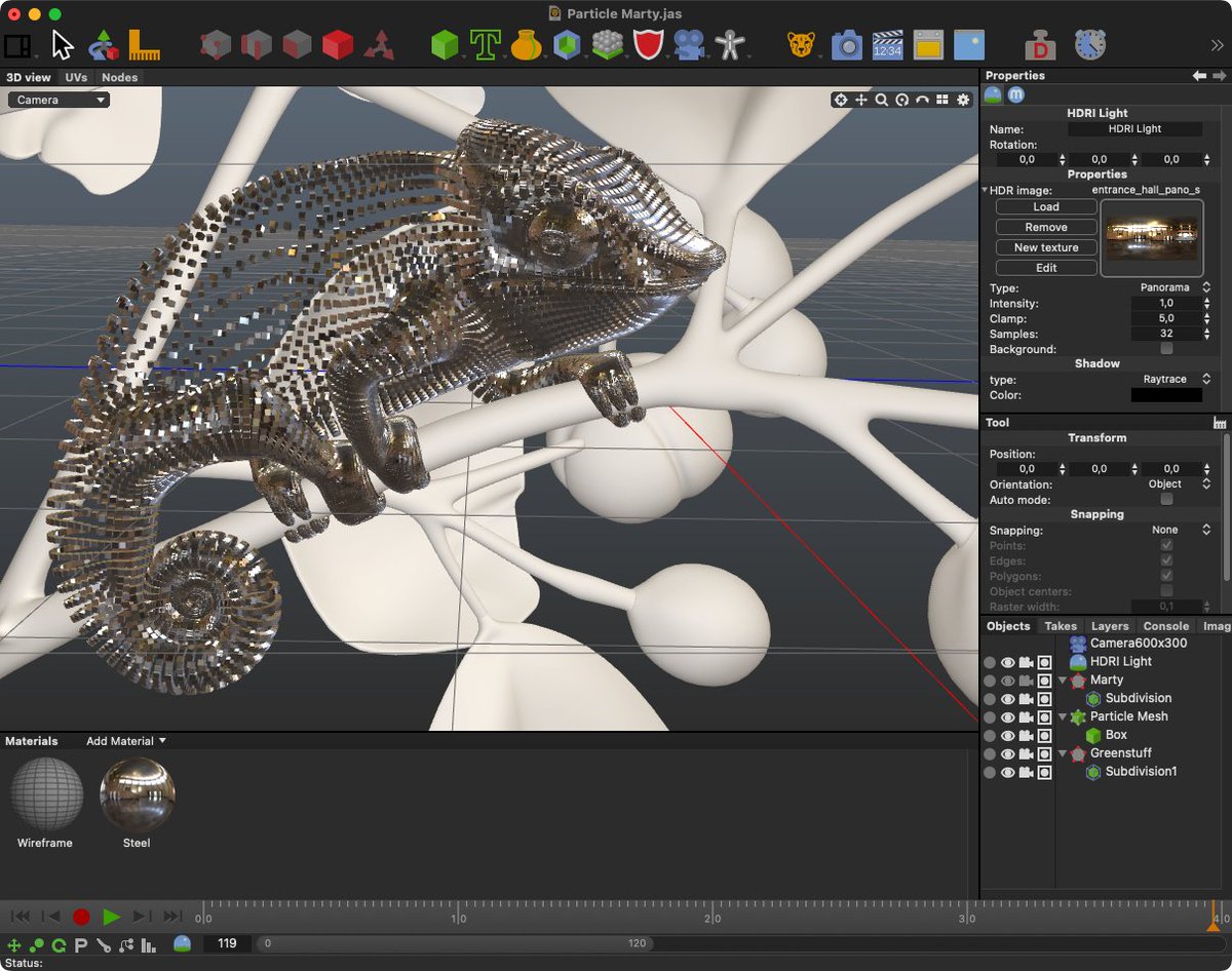Released Cheetah3D 8 today. Adds native support for  #AppleSilicon (M1, M2, M3) and switches to the #Metal 3D API. More information can be found at:
cheetah3d.com/news.php