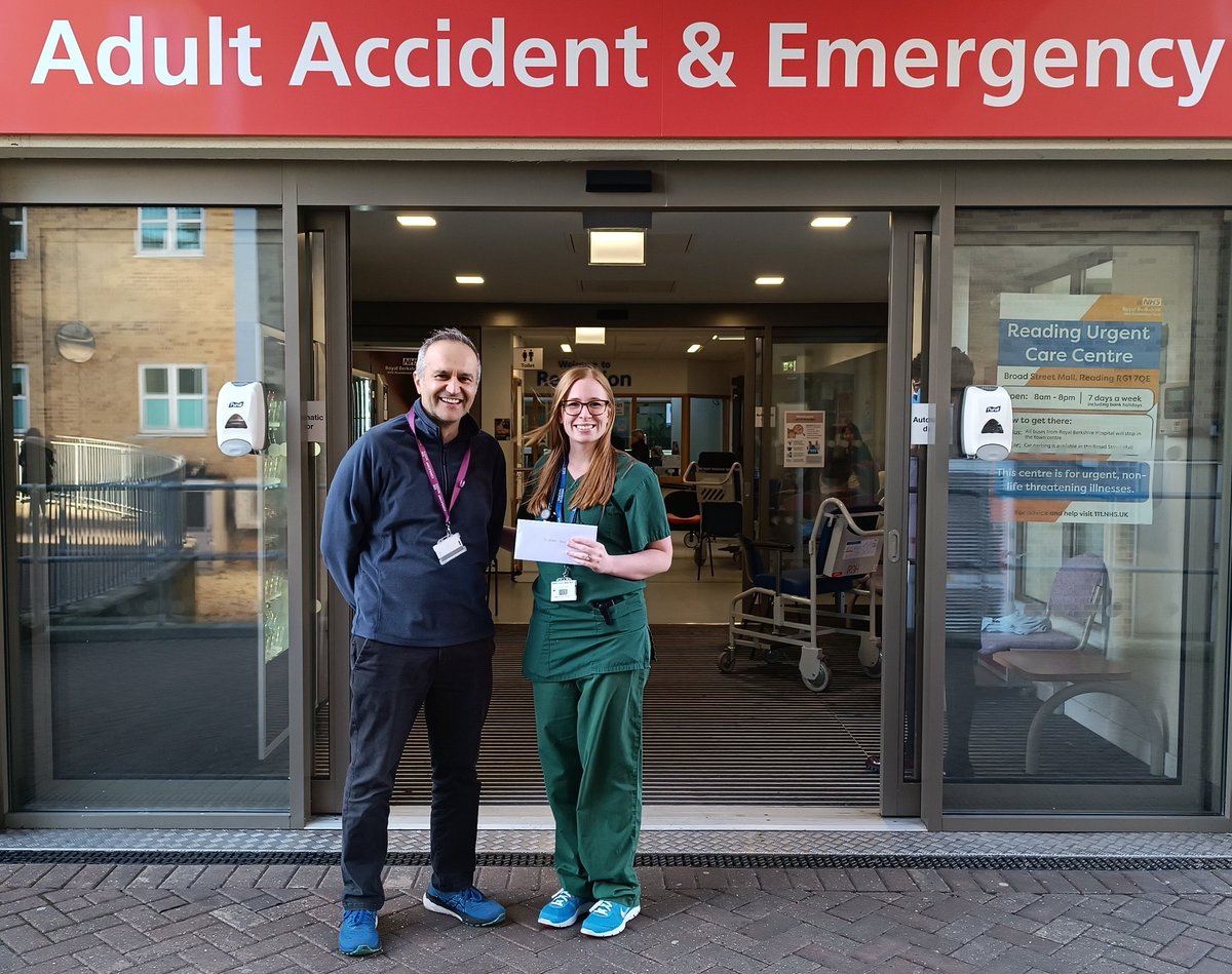 J_S_Foundation's tweet photo. The Foundation are excited to announce Dr. Emma-Jane Garden as the second winner of The Quarterly Recognition Award, a collaboration with the A&amp;E Department of the Royal Berkshire Hospital &amp; the Foundation 💙 

Many congratulations we hope you enjoy your visit to Nirvana Spa 👏 https://t.co/SUU8CNIWlv
