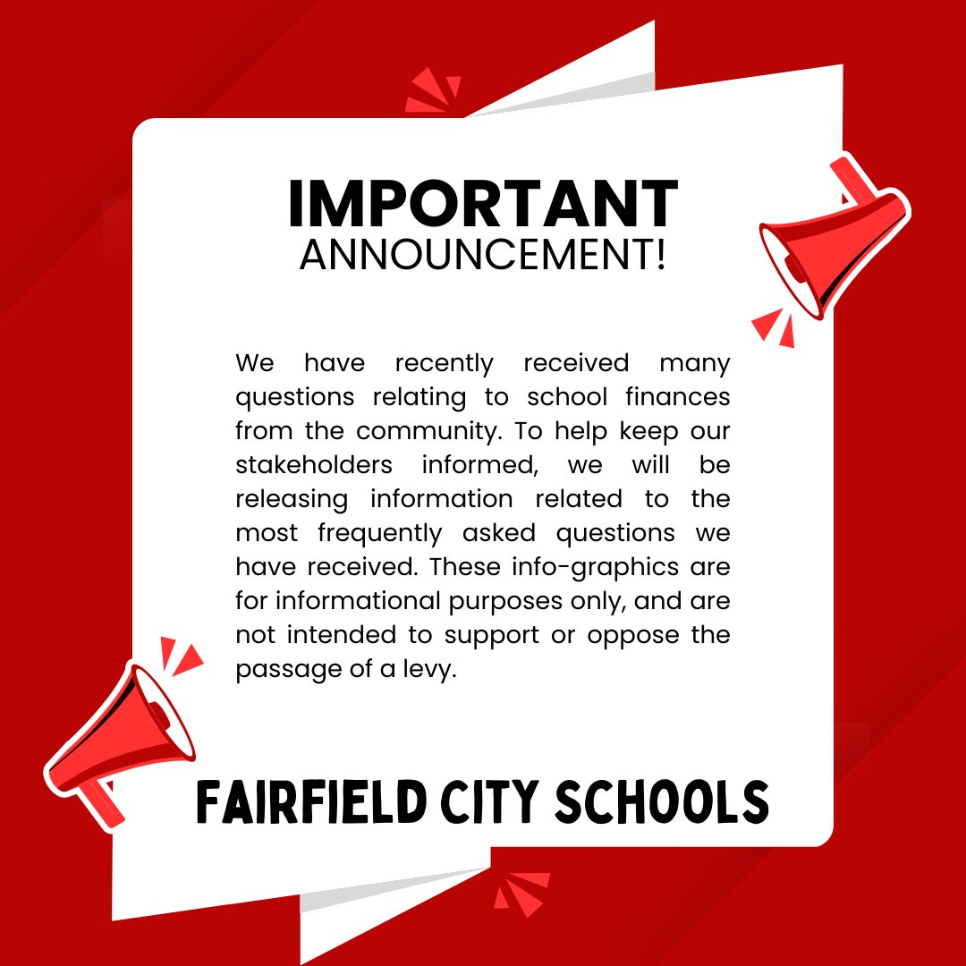 fcsdhighschool's tweet photo. Due to an increase of questions from the community, FHS wanted to share some information related to school finances. https://t.co/9Pcpbu2wEs