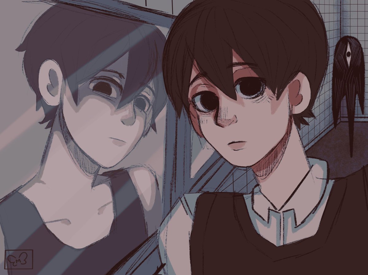 strangeuser64's tweet photo. #omori #OMORIFANART https://t.co/OyCMLWLy9d