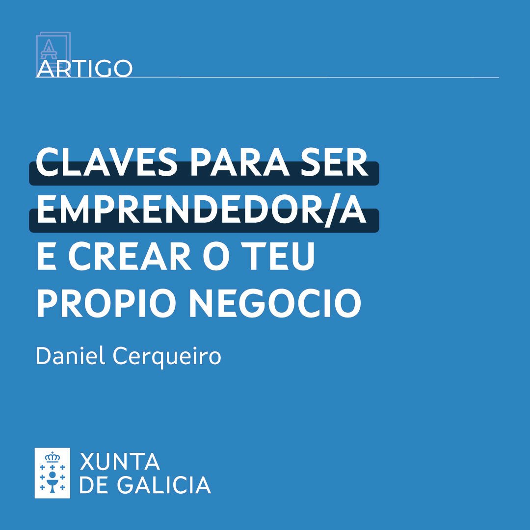 empregogal's tweet photo. ✅​ CLAVES PARA SER UNHA PERSOA EMPRENDEDORA E CREAR O TEU PROPIO NEGOCIO

🤔​ O emprendemento é unha das opcións de negocio que máis medra na actualidade

📄 Consulta o artigo dedicado ás TIC e as StarUps Tecnolóxicas de @danicerqueiro, CMO de Docuten

ℹ https://t.co/vFa7mcjq1H https://t.co/Jrv5veYOwV