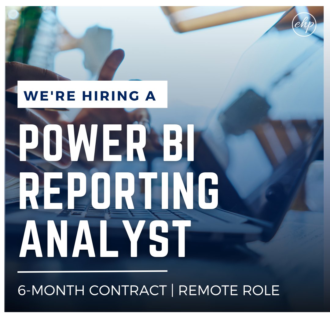 ExciteITPartner's tweet photo. We're hiring a Power BI Reporting Analyst .
•6-Month Contract |Remote Role
•Day-One Health, Vision &amp; Dental

Apply now: jobs@excitehp.com

#ExciteHealthPartners #Hiring #HIT #HealthIT #ITJobs #HealthcareJobs #OpenJobs #BIAnalyst #ReoprtingAnalyst #BIReportingAnalysts #BIJobs https://t.co/Geg5dG0oOe