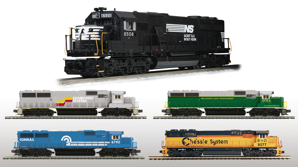 M.T.H. Electric Trains has announced the 2024 O Scale Premier SD50 Diesel Locomotive in five different liveries.  Each of these offerings will be available in limited quantities and begin shipping to M.T.H. Authorized Retailers in July 2024.  Learn more: mthtrains.com/news/836