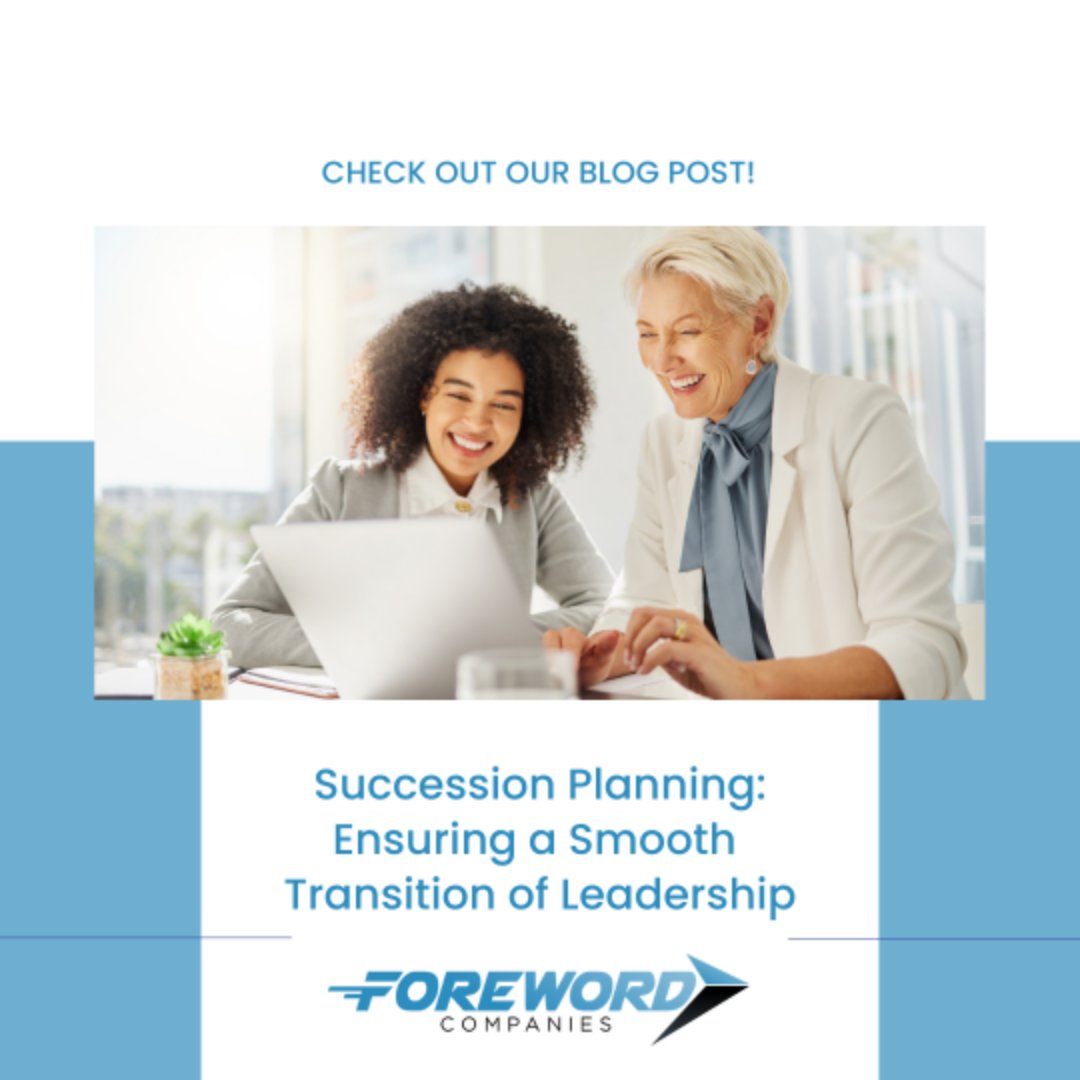 ForewordLLC's tweet photo. Succession planning ensures you have the right leaders at every point in time. Here are some tips to help you create an effective succession plan: https://t.co/2Lb30KepQq

#forewordcompanies #business https://t.co/LEoawN7bWD