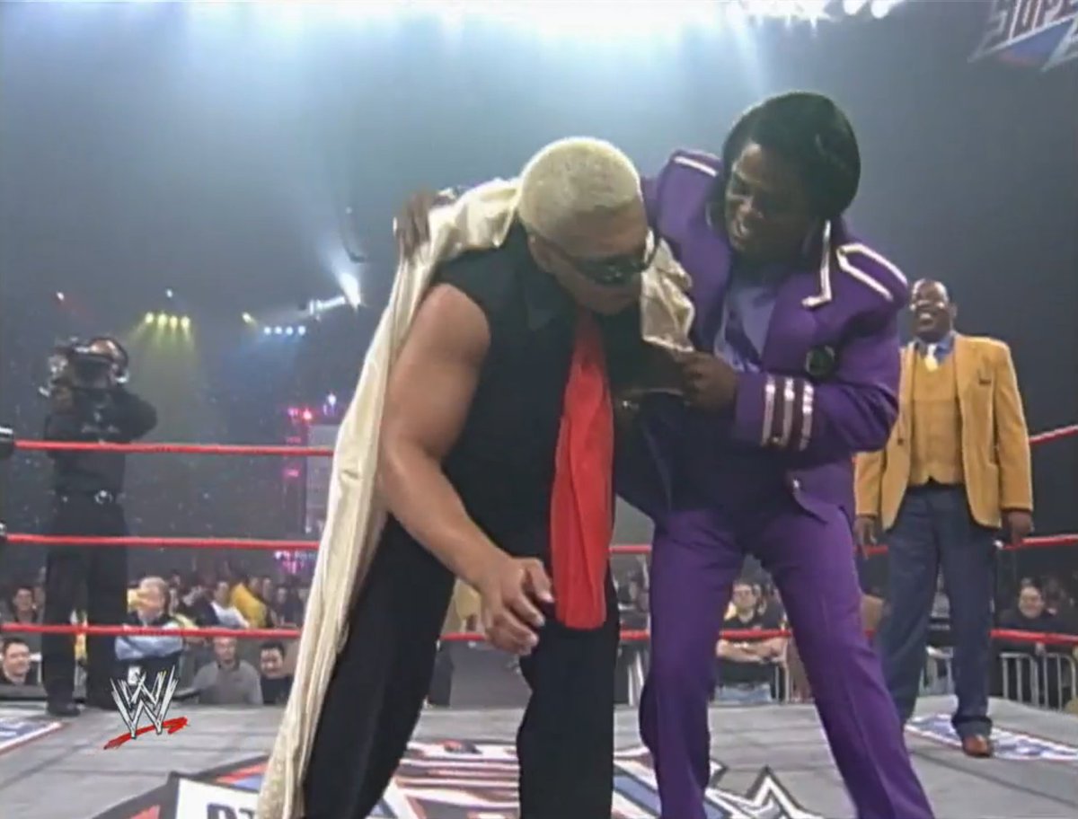 tweetrandumb's tweet photo. @WrestOrgOnline i mean there was that one time he payed homage to the godfather of soul in the ring...

#woo #woogame @WrestOrgOnline https://t.co/sqJseA8HlG