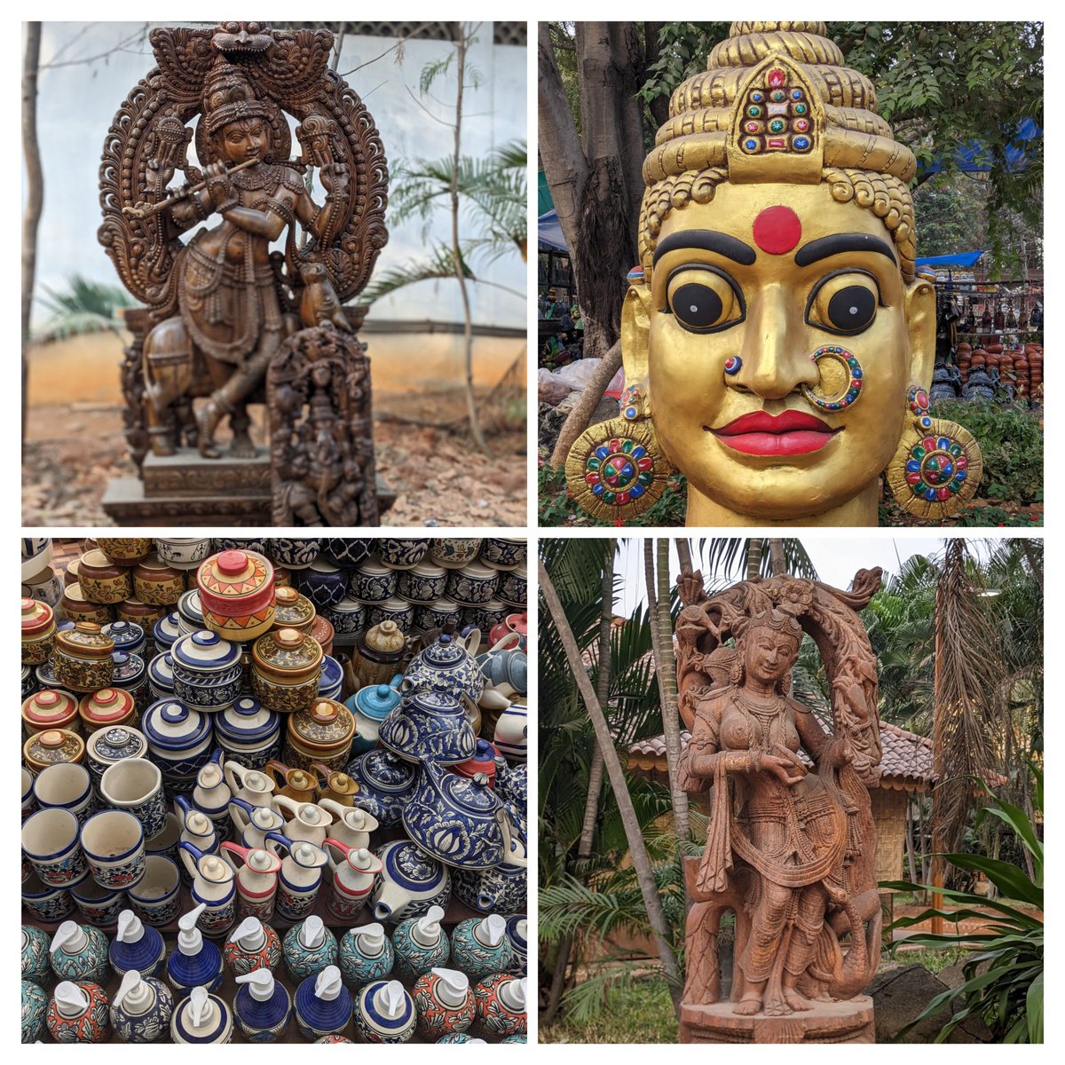 KalyaniMuktevi's tweet image. Some respite  - 9th Annual Tyagaraja Aradhana Music Festival by #Sanskriti foundation #Shilparamam near hitech city