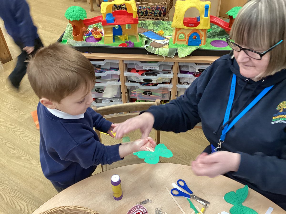 EgremontEYFS's tweet image. We have enhanced our STEM skills by completing some forest based science experiments. We went to forest school and used natural materials to make a web for a spider. Then we used different materials in class to make balancing butterflies #sciencetechnologyengineeringmathematics