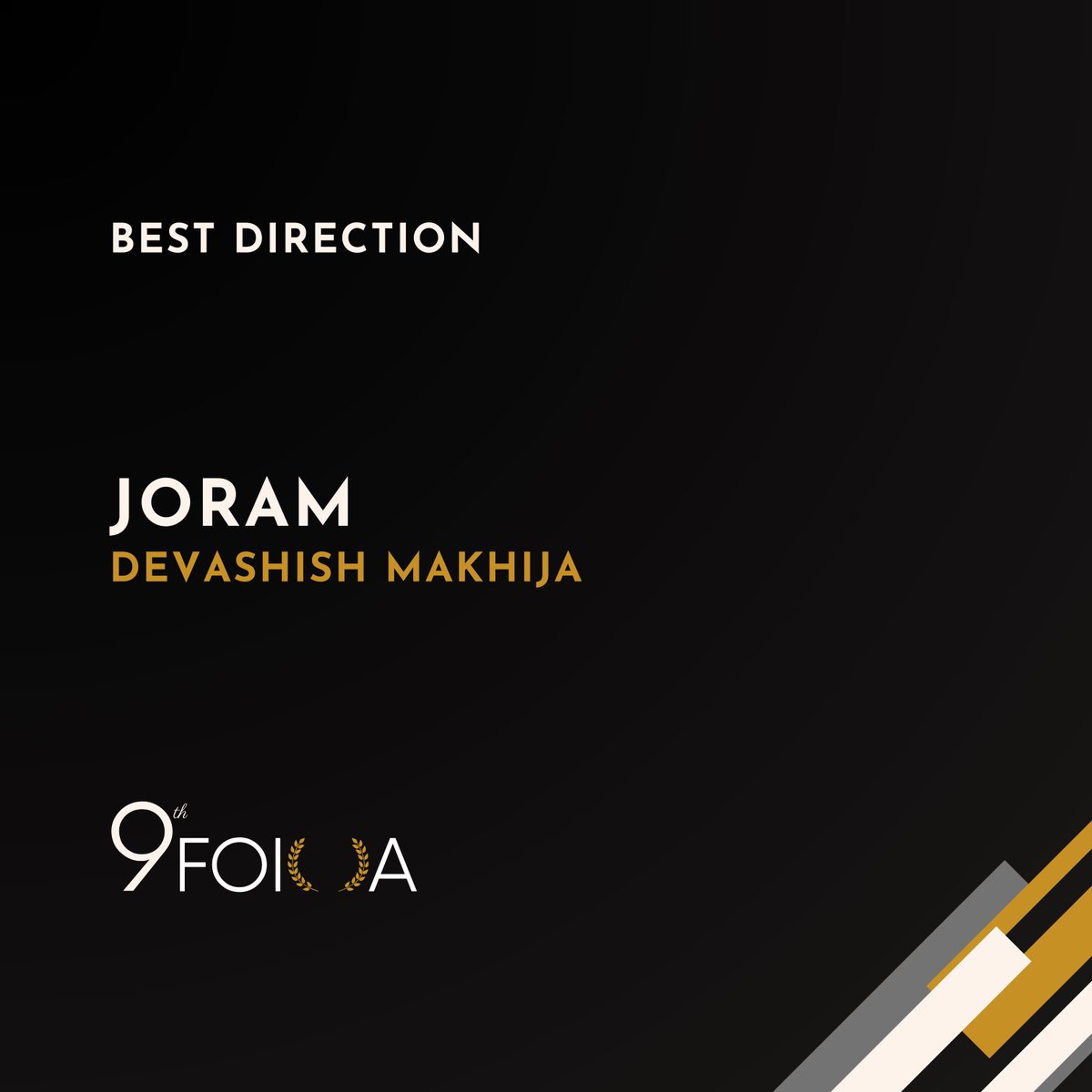 #9thFOIOA Best Direction Joram - Devashish Makhija @nakdindianfakir