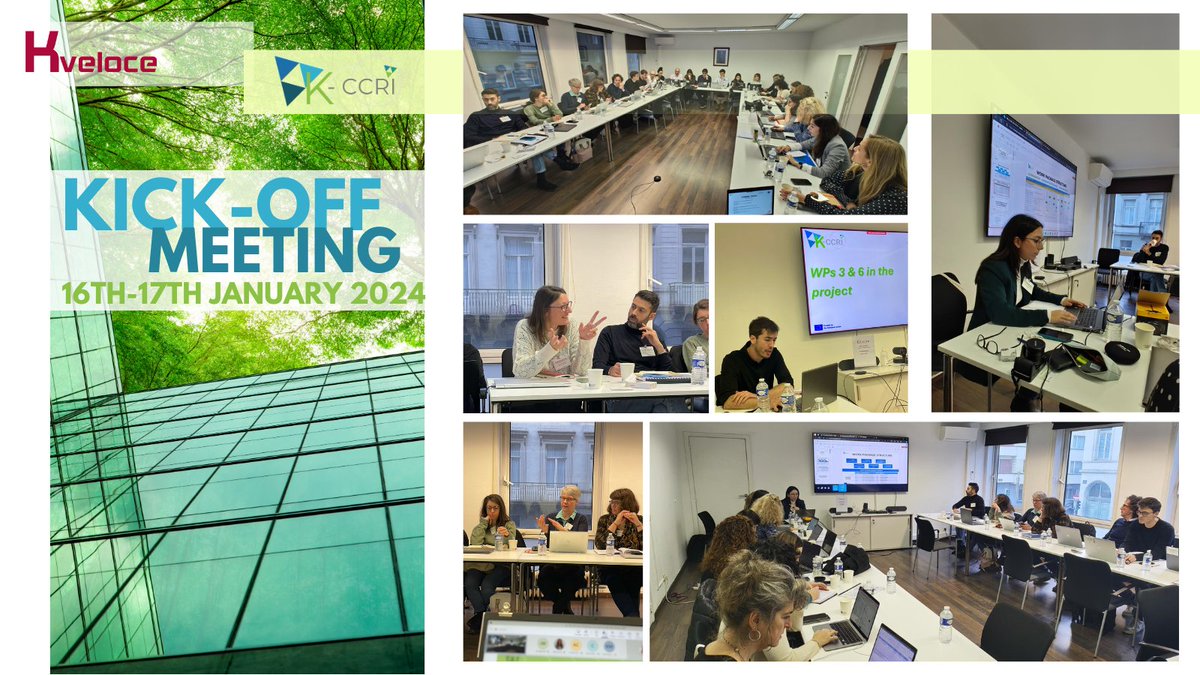 Kveloce_I_D_i's tweet photo. Day 2 at the @CamaraBelux for K-CCRI's Kick Off Meeting!💪
Coordinated by @Kveloce, we're uniting with 11 entities from 6 countries to drive #CircularEconomy in the EU♻️
Let's gather knowledge and expand our network!💡
#KCCRI #HE #Bruselas #EUresearch #CCRIEurope https://t.co/Ir9pVEKXcW