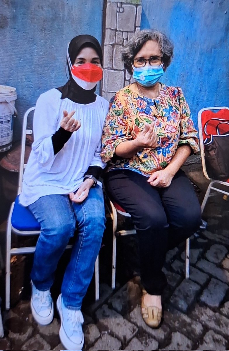 #GasssGanjarMahfud
Pas jaman Covid ayas wes foto karo calon ibu negara <a href="/ganjarpranowo/">Ganjar Pranowo</a> ojo lali coblos no 03 yo ker