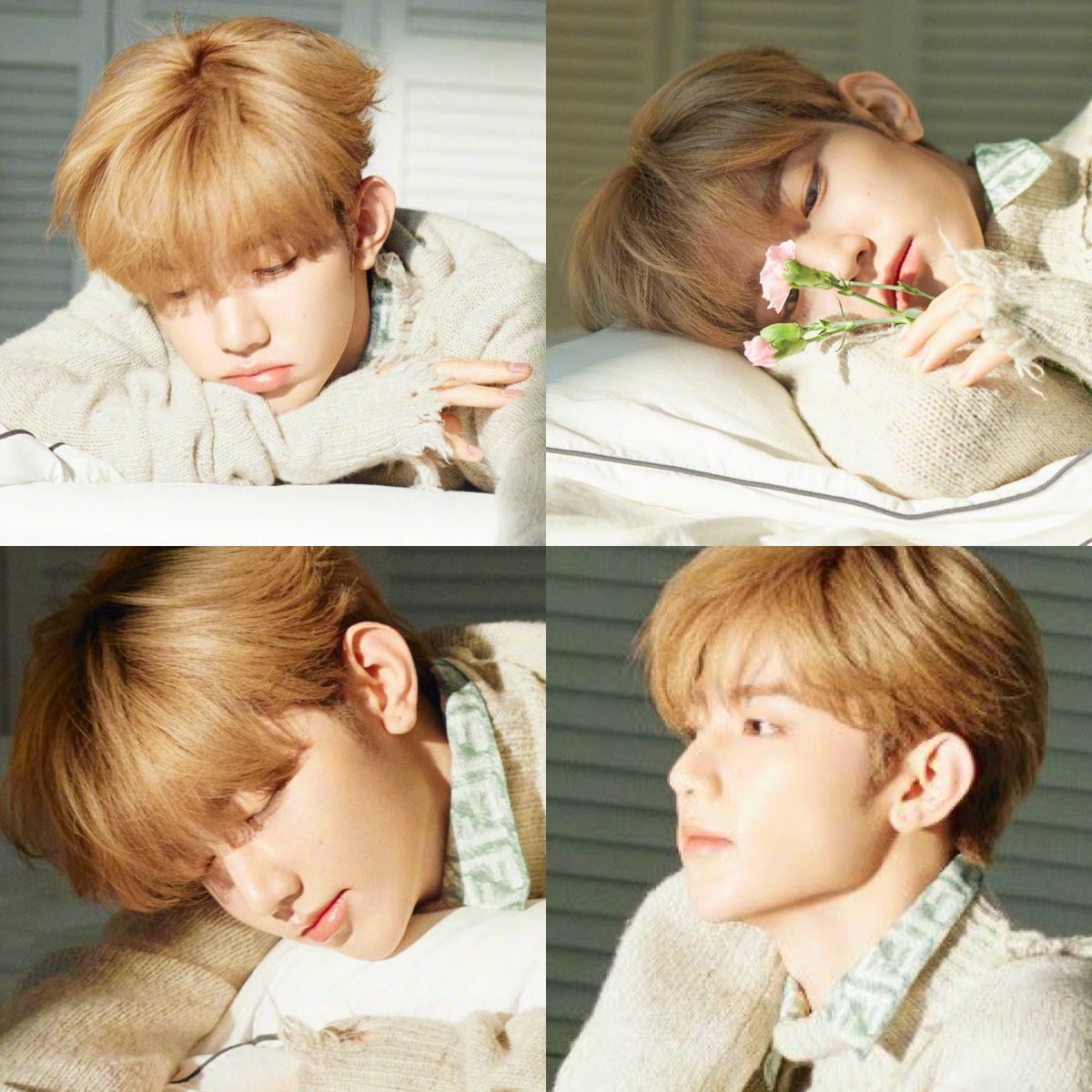 장하오 금발 화보 진짜좋다...ㅋㅋ