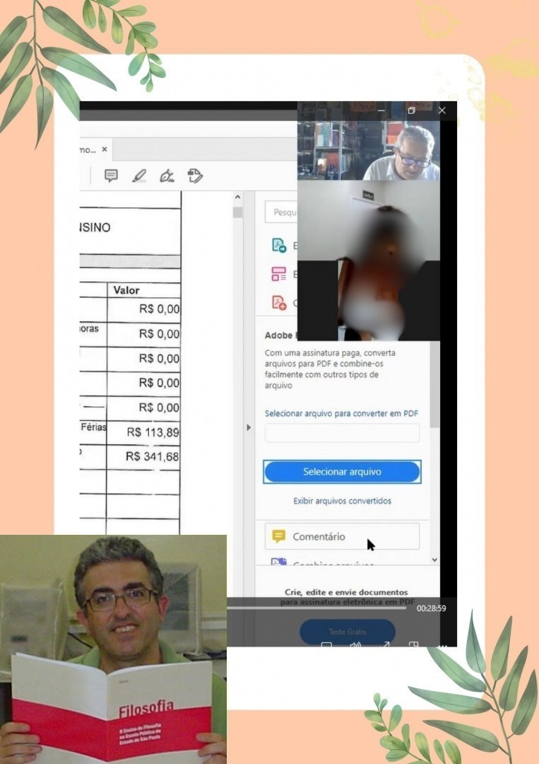pgentil's tweet photo. Desde 2021 realizo, quase que semanalmente, assistências aos professores que rescindiram contratos de trabalho, sendo demitidos ou que realizaram pedido de demissões, de maneira virtual. Neste procedimento verifico os cálculos das verbas rescisórias como saldo de salário, https://t.co/jOW6qrFfKu