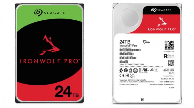 cowcotland's tweet photo. #Seagate lance son #HDD #IronWolfPro 24 To, à 649 dollars https://t.co/5jMWN0hvuO https://t.co/gz2K07a8tB