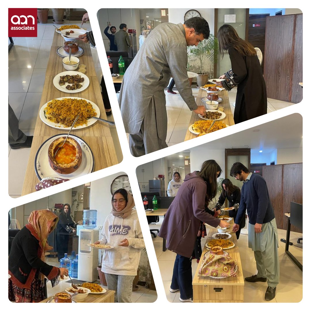 InfoAAN's tweet photo. Bringing a touch of tradition to our Friday lunch with a spread of mouthwatering desi cuisine at AAN Associates! Join us in savoring the warmth and authenticity of every bite.

Cheers to good food and good times! 🥂

#AANAssociates #FridayLunch #DesiDelights https://t.co/tB13scI28y