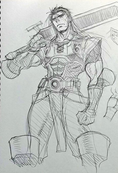 #あなたが描く男性がみたい オジさんもあるよ