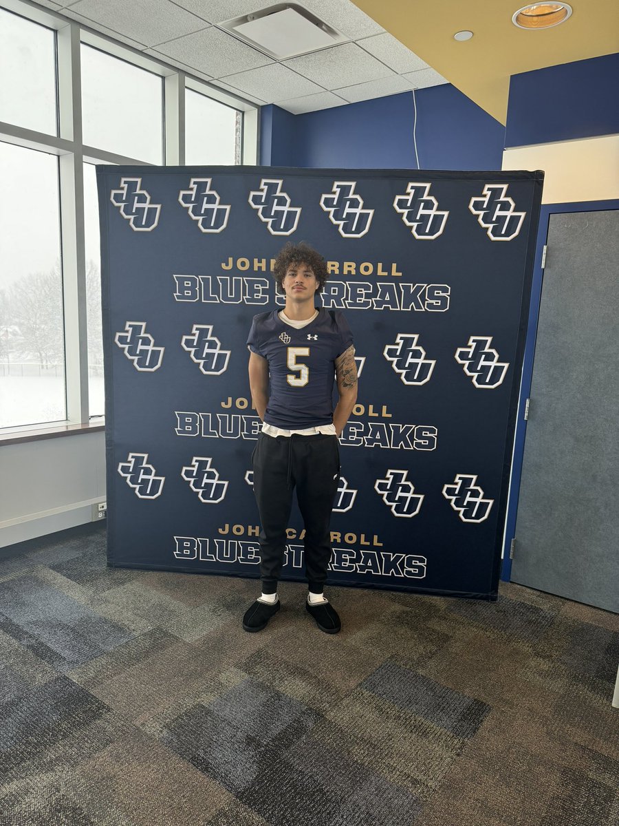 kaleb_dotson25's tweet photo. Had a great time last weekend at @JCUFootball, thank you for having me @FBCoachTJ  @Jeff_Behrman https://t.co/n2DF7O3L5r