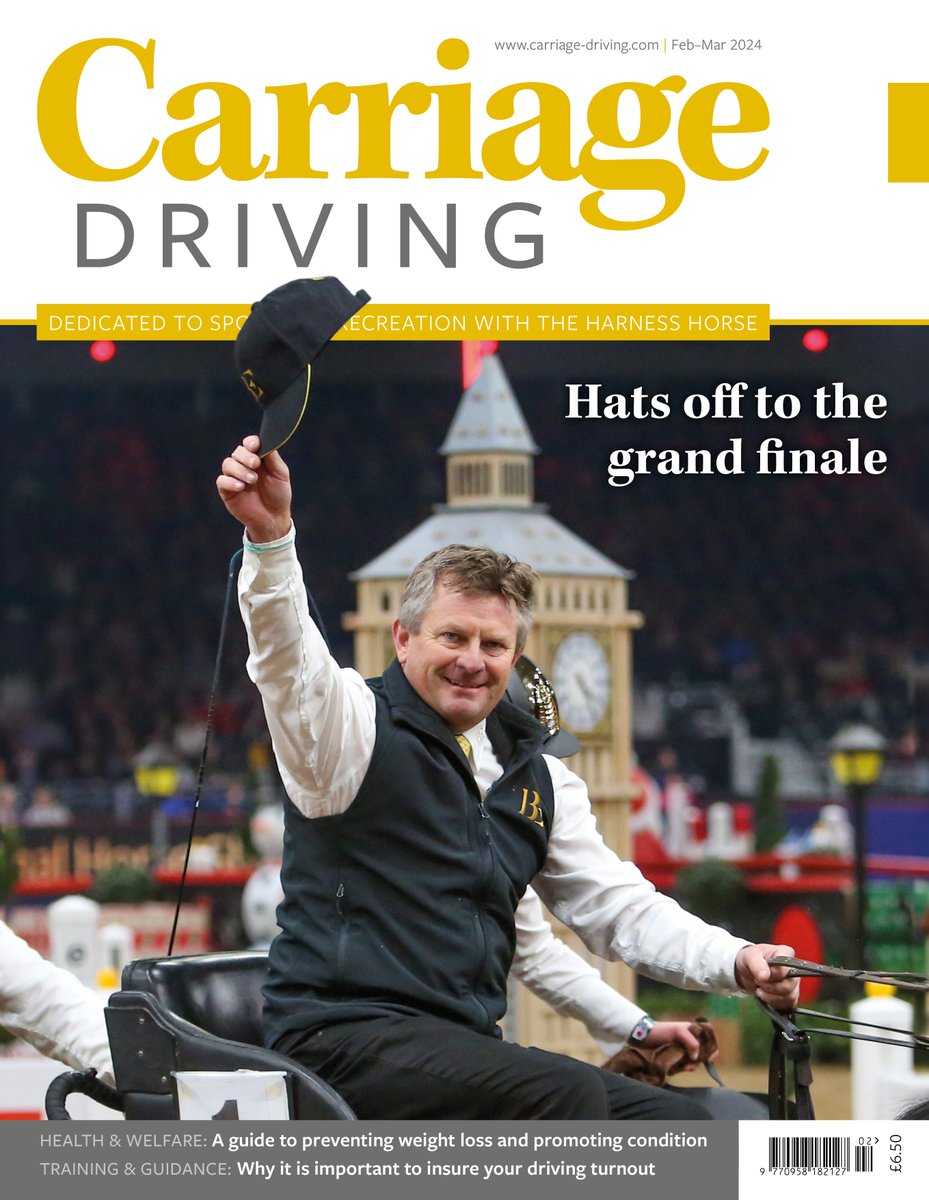 In this final issue of Carriage Driving, we look back at the very first issue from 1986 and forward to the driving future.

Farewell and thank you from the Carriage Driving team.