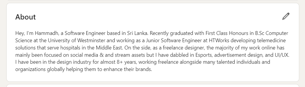 elitepsd's tweet photo. Finally had some time to update my linkedin about bio... https://t.co/5VahhbYmkv