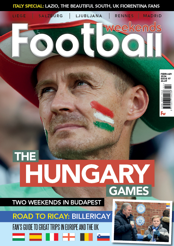 FootyWeekends's tweet photo. The brand new issue of Football Weekends magazine is in shops now. Snap up your copy now and be inspired for trips at home and abroad!
In newsagents around the UK, and also on sale via https://t.co/0jeVV40WCz https://t.co/vqWgC2KRb5