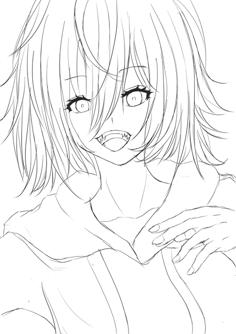 描いてる 