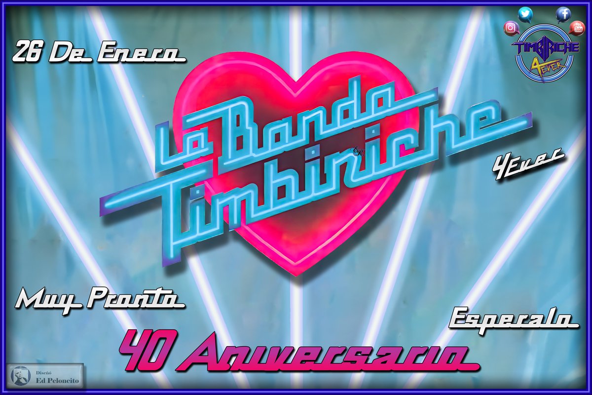Timbiriche4Ever's tweet photo. 1984 La Banda Timbiriche
40 Aniversario Próximamente
✼• #Timbiriche • #40Aniversario • #LaBandaTimbiriche • #DiscoRuido • #SashaSökol • #ErikRubín • #MarianaGarza • #BennyIbarra • #AlixBauer • #DiegoSchoening • #PaulinaRubio • #Timbiriche4Ever • #EdPeloncito •✽❤️ https://t.co/ggTfFJXv8z