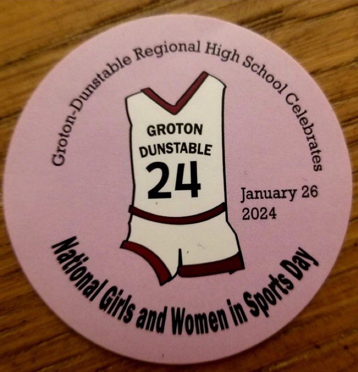 Girls and Women in Sports Night is tonight at GDRHS!!
Come out and join us 
Arrive by 6:30 <a href="/GDBoosters/">GD Athletic Boosters</a> <a href="/GDGirlsBball/">Groton-Dunstable Girls Basketball</a> <a href="/Grotonherald/">Mingolelli</a> <a href="/LSChesson/">Laura Chesson</a>