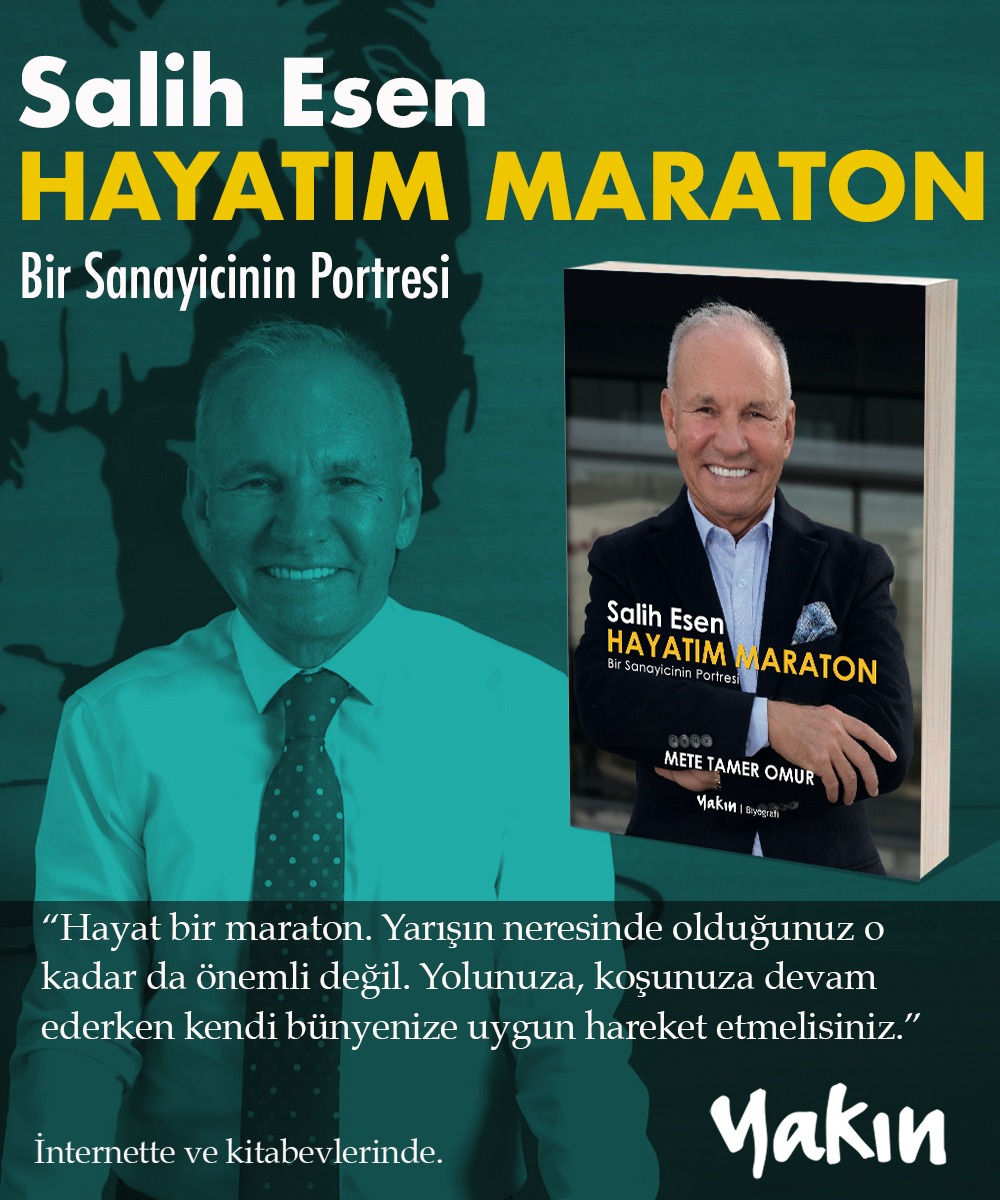 Yakin_Kitabevi's tweet photo. İzmir'in önemli iş insanlarından biri olan Salih Esen, bir maraton olarak tanımladığı hayatını, bitmek bilmeyen mücadelesini anlatıyor. Mete Tamer Omur'un kaleme aldığı bu özel biyografinin geliri EBSO Vakfı'na bağışlanacak.
@salihesen12 https://t.co/EwxZqa3fvn