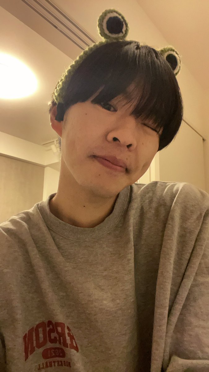 t_kashi_dayo's tweet photo. カエルさんぴょんぴょん🐸 https://t.co/nSqw23BF6S