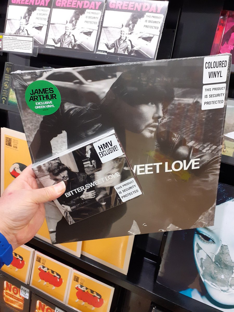 hmvNewcastle's tweet image. Morning Pop Pickers, it's #newrelease #NewMusicFriday. #JamesArthur is back with a cracker of an album. It's first up on this morning's #Playlist. Welcome back James.
#NewReleases #NewMusicAlert #vinyl #CD 
@JamesArthur23