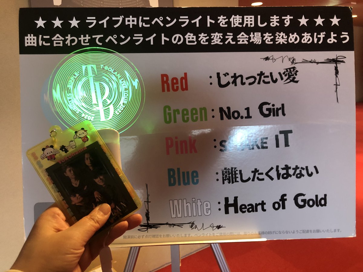 T-BOLAN LIVE TOUR 2023-2024 DVD/ペンライトセット T-BOLAN LIVE TOUR 2023-2024 “SINGLES”～波紋～ ライブグッズ ペン