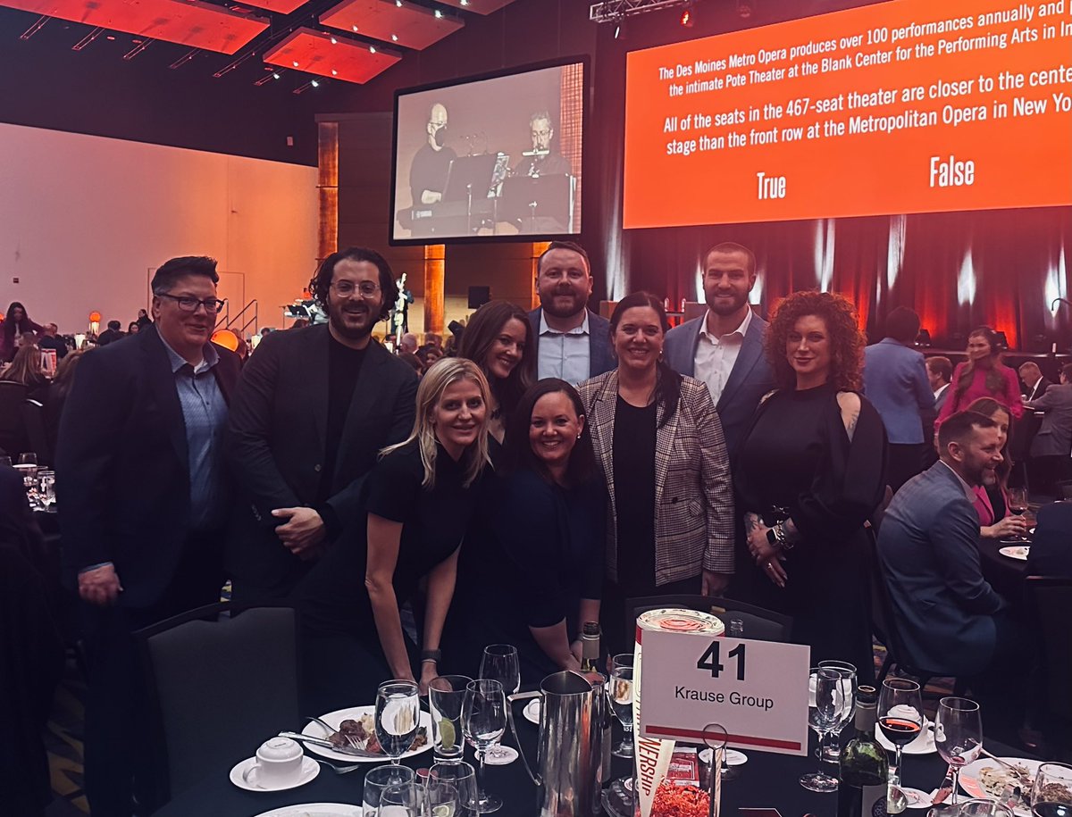 Hats off to <a href="/LoveDSM/">Tiffany Tauscheck</a> and the whole GDMP team for a terrific job on the <a href="/DSMpartnership/">DSMpartnership</a> annual dinner. What an inspiring message from keynote Alex Smith! #DSMUSA