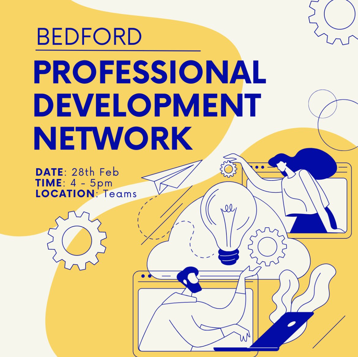 BedfordLTA's tweet photo. Do you lead on professional learning for your education setting in bedford? Come along to our network to share practice and learn from each other. 

The theme this time is: 
Moving beyond ‘good’.  How do we support our teachers to do this? 

Drop us a message for a link https://t.co/Su0C3sYn87
