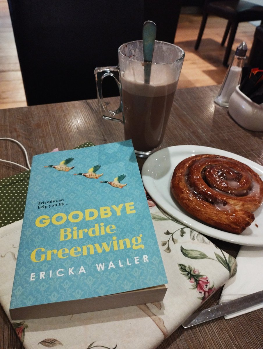 For quite a few reasons I very much needed a self care day, so I've taken myself off with this gorgeous book!

It's set in Brighton-one of my favourite places, so it's even better! 🩵

Stay tuned for a giveaway of my spare copy...

#GoodbyeBirdieGreenwing

#BookTwitter #booktwt